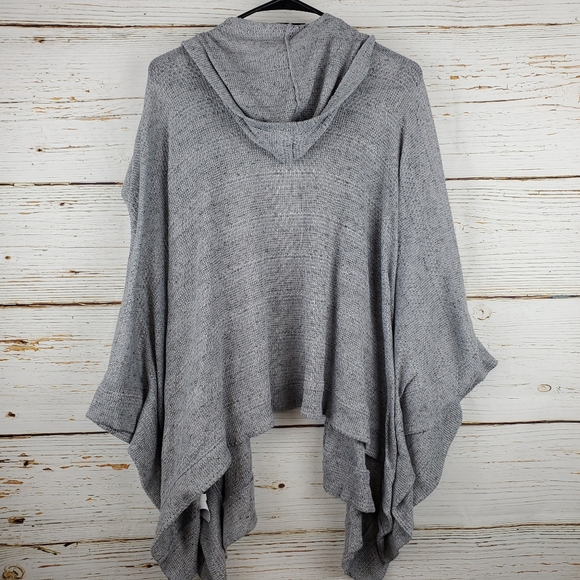 American Eagle Outfitters Grey Hooded Cardigan - Picture 4 of 4
